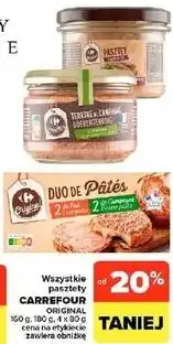 Carrefour Market Wszystkie pasztety CARREFOUR ORIGINAL oferta