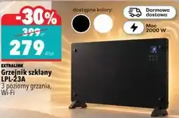 Biedronka Grzejnik szklany Extralink LPL-23A oferta