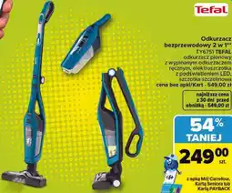 Carrefour Odkurzacz bezprzewodowy 2 w 1 Tefal TY6751 oferta
