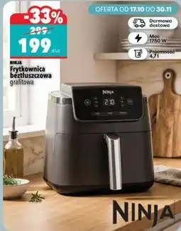 Biedronka NINJA Frytkownica beztłuszczowa grafitowa oferta