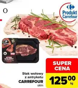 Carrefour Stek wołowy z antrykotu Carrefour skin oferta