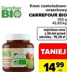 Carrefour Krem czekoladowo-orzechowy CARREFOUR BIO oferta