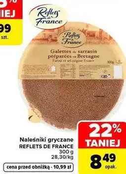 Carrefour Naleśniki gryczane Reflets de France oferta
