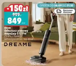 Biedronka Odkurzacz pionowy mopujący G12 Pro 25 kPa, z funkcją samoczyszczenia i suszenia Dreame oferta