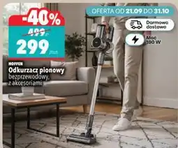 Biedronka Odkurzacz pionowy bezprzewodowy, z akcesoriami Hoffen oferta