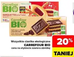 Carrefour Wszystkie ciastka ekologiczne CARREFOUR BIO oferta