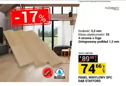 Merkury Market Panel winylowy Spc Dąb Stafford Floornity oferta