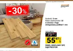 Merkury Market Panel winylowy Spc Dąb Preston Parquet Mercado oferta