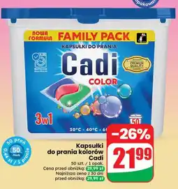 Dino Kapsułki do prania kolorów Cadi 3w1 oferta