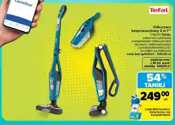 Carrefour Odkurzacz bezprzewodowy 2 w 1 TY6751 Tefal oferta