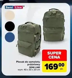 Carrefour Plecak do samolotu próżniowy Semi Line oferta