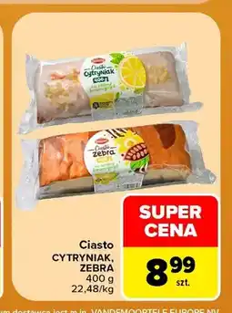 Carrefour Ciasto Cytryniak oferta