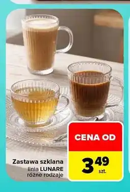 Carrefour Zastawa szklana linia Lunare oferta