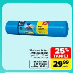 Carrefour Worki na śmieci 120 l Jan Niezbędny oferta