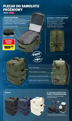 Carrefour Plecak do samolotu próżniowy Semi Line oferta