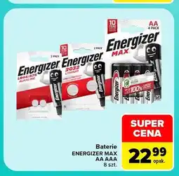 Carrefour Baterie Energizer Max Aa oferta