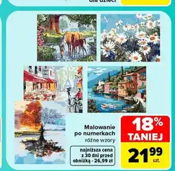 Carrefour Malowanie po numerkach oferta