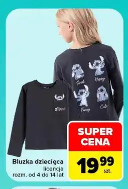 Carrefour Bluzka dziecięca licencja oferta
