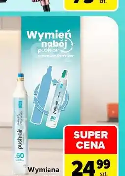 Carrefour Wymiana gazu Dafi Push-Air oferta