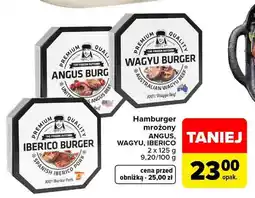 Carrefour Hamburger mrożony Angus The Frozen Butcher 2-pak oferta
