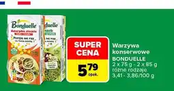 Carrefour Warzywa konserwowe Bonduelle groszek 2-pak oferta