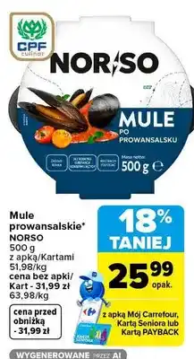 Carrefour Mule prowansalskie Norso oferta
