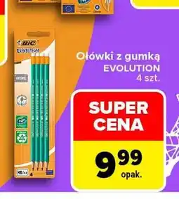 Carrefour Ołówki z gumką Evolution Bic oferta