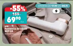 Biedronka Parownica do ubrań MZP-04 wyrzut pary 22 g/min Mpm oferta