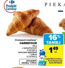 Carrefour Croissant maślany Carrefour oferta