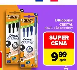 Carrefour Długopisy Cristal Bic oferta