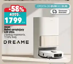 Biedronka Robot sprzątający L40 Ultra z funkcją mopowania biały Dreame oferta