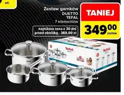 Carrefour Zestaw garnków Duetto Tefal oferta