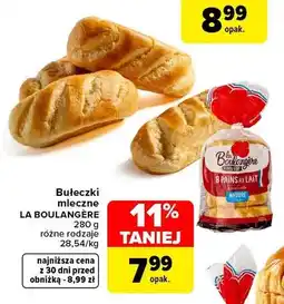 Carrefour Bułeczki mleczne La Boulangère oferta