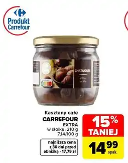 Carrefour Kasztany całe Carrefour Extra w słoiku oferta
