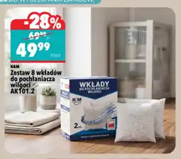 Biedronka Zestaw 8 wkładów do pochłaniacza wilgoci AK101,2 K & M oferta