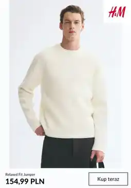 H&M Sweter Relaxed Fit Jumper H & M oferta