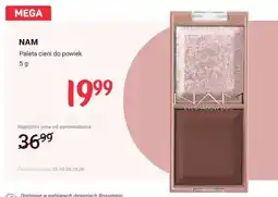 Rossmann Paleta cieni do powiek NAM oferta