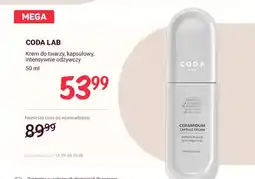 Rossmann Krem do twarzy kapsułowy intensywnie odżywczy Coda Lab oferta