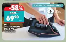 Biedronka Żelazko parowe SteamPro 10-25 g/min Lafe oferta