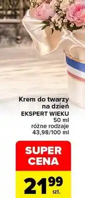 Carrefour Krem do twarzy na dzień Ekspert Wieku L'Oréal Paris oferta