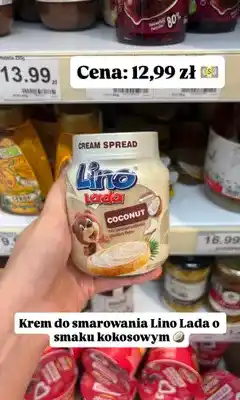 Dino Krem do smarowania Lino Lada kokosowy oferta