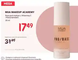 Rossmann Baza pod makijaż z witaminą C i niacynamidem MUA Makeup Academy oferta