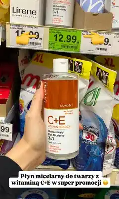 Dino Płyn micelarny Lirene C+E Vitamin Energy oferta