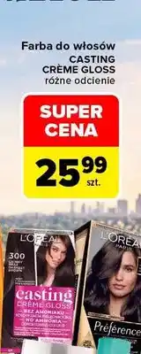 Carrefour Farba do włosów Casting Crème Gloss L'Oréal Paris oferta
