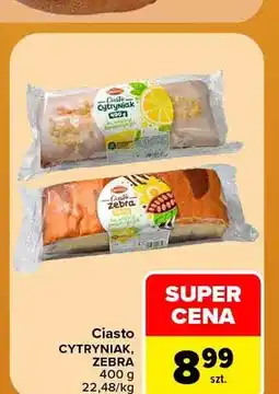 Carrefour Ciasto cytryniak oferta