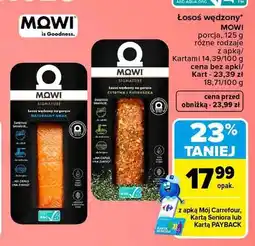 Carrefour Łosoś wędzony na gorąco naturalny smak Mowi oferta