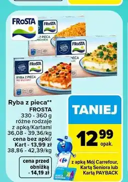 Carrefour Ryba z pieca Frosta oferta