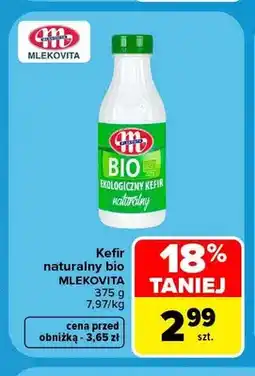 Carrefour Kefir naturalny bio Mlekovita oferta