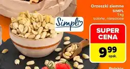 Carrefour Orzeszki ziemne niesolone Simpl oferta