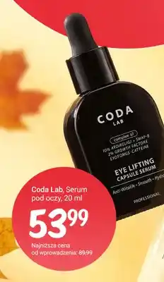Rossmann Serum pod oczy Coda Lab oferta